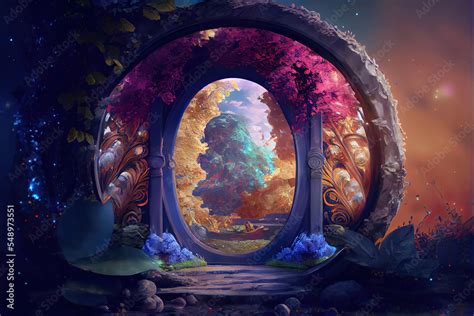 Blossom fairy magical portals